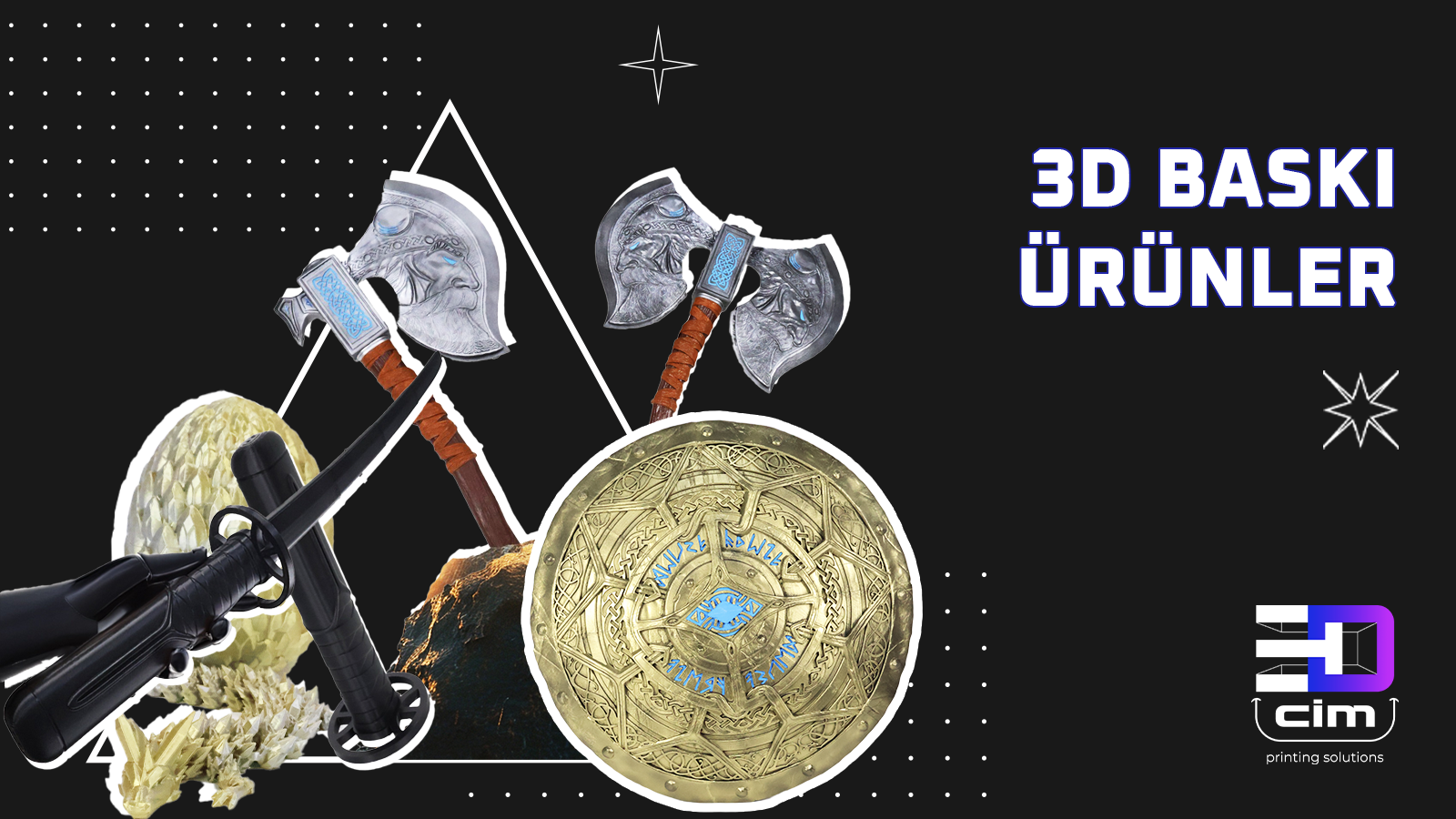 3D Baskı Ürünler